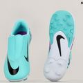 Încălțăminte de fotbal pentru copii Nike JR Mercurial Vapor 15 Club MG hyper turquoise/black/ white/fuchsia dream 8