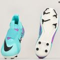 Încălțăminte de fotbal pentru copii Nike Jr Mercurial Superfly 9 Pro FG hyper turquoise/black/ white/fuchsia dream 8