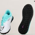 Încălțăminte de fotbal pentru copii Nike JR Phantom GX Club TF hyper turquoise/fuchsia dream/white/black 8