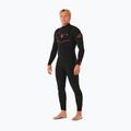 Costum de înot pentru bărbați Rip Curl F-Bomb Fusion 3/2 mm Chest Zip black