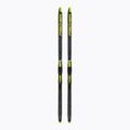 Fischer Sprint Crown + Tour Step-In schiuri de fond pentru copii negru și galben NP63019V