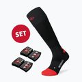 Șosete cu încălzire Lenz Set Of Heat Sock 4.1 + Lithium Pack RCB 1200 black 5