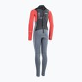 Costum de surfing pentru copii ION Capture 4/3 Back Zip Jr steel blue/red 2