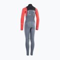Costum de surfing pentru copii ION Capture 4/3 Front Zip Jr steel blue/red 2