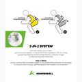 Pantaloni scurți cu protecții Komperdell Pro Short black/grey 4