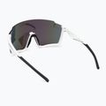 Ochelari de soare Red Bull SPECT Stun shiny white/smoke with purple-green mirror 2