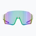 Ochelari de soare Red Bull SPECT Stun shiny white/smoke with purple-green mirror 6