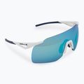 Ochelari de soare Red Bull SPECT Gabe white/smoke with blue mirror