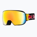 Ochelari de schi Red Bull Spect Fink matt black/orange with red mirror 2