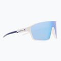 Ochelari de soare Red Bull SPECT Daft white/smoke with blue mirror