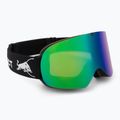 Ochelari de schi Red Bull SPECT Rush matte black/brown with green mirror