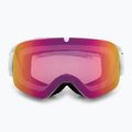 Ochelari de schi Red Bull SPECT Rush matt white/red with pink purple mirror 2