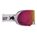 Ochelari de schi Red Bull SPECT Rush matt white/red with pink purple mirror