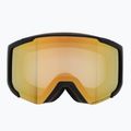 Ochelari de schi Red Bull SPECT Jibb Photo matt black/brown with gold chrome x 9