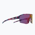 Ochelari de soare Red Bull SPECT Dundee matt blue-pink pattern/smoke pink-yellow mirror