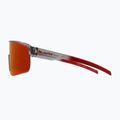 Ochelari de soare Red Bull SPECT Dakota light grey/brown with red-orange mirror 4
