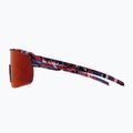 Ochelari de soare Red Bull SPECT Dakota matt blue-burgundy pattern/smoke red-purple mirror 4