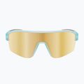 Ochelari de soare Red Bull SPECT Dundee matt clear light blue/ brown with gold mirror 3