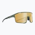 Ochelari de soare Red Bull SPECT Rumble matt olive/ brown with gold mirror