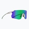 Ochelari de soare Red Bull SPECT Ruffy IB matt metallic light grey/green with green mirror