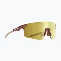Ochelari de soare Red Bull SPECT Ricky IB matt metallic mauve/ brown with gold mirror