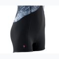 Costum de înot pentru femei ION Amaze Shorty 2.0 Back Zip black flowers 6
