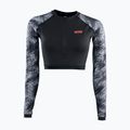 Longsleeve de înot pentru femei Shorty UV black