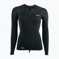 Longsleeve de înot pentru femei ION Neo Zip Top 1.5 black