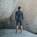 Costum de înot pentru bărbați ION Element 2/2 mm Shorty Back Zip blue nights 6