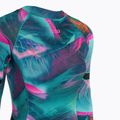 Spumă de înot pentru femei ION Amaze Hot Shorty 1.5 Front Zip tropical palm glitch 3