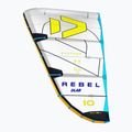 Zmeu de kitesurfing DUOTONE Rebel D/Lab 2025 light grey/lime 3