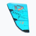 Zmeu de kitesurfing Duotone Rebel D/LAB Turquoise/Grey 3