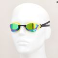 Ochelari de înot Arena Cobra Core Swipe Oglindă smarald/cyber lime 7