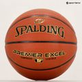 Minge de baschet Spalding Premier Excel pomarańczowy mărime 7 5