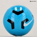 Minge de fotbal Nike Pitch Training light blue fury/black/white mărime 4 6