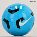 Minge de fotbal Nike Pitch Training light blue fury/black/white mărime 5 6