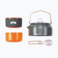 Set de vase turistice GSI Outdoors Halulite Ketalist grey/orange