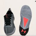 Încălțăminte de antrenament pentru bărbați Under Armour TriBase Reign 6 gray void/pitch gray/rush red 14