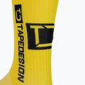 Șosete de fotbal Tapedesign galben antiderapant TAPEDESIGN YELLOW 3