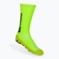Șosete de fotbal Tapedesign anti-alunecare galben TAPEDESIGNNEONYELLOW