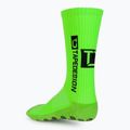 Tapedesign șosete de fotbal anti-alunecare verde TAPEDESIGNNEON GREEN 2