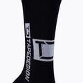 Șosete de fotbal Tapedesign antiderapante negru TAPEDESIGN BLACK 3