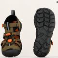 Sandale pentru copii KEEN Seacamp II CNX dark olive/gold flame 9