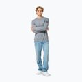 Longsleeve pentru bărbați super.natural Apres Ski cashmere grey melange/various 2