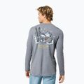 Longsleeve pentru bărbați super.natural Apres Ski cashmere grey melange/various 3