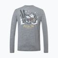 Longsleeve pentru bărbați super.natural Apres Ski cashmere grey melange/various 6