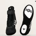 Încălțăminte de box pentru bărbați adidas Combat Speed.5 black/silver BA8007 10