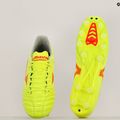 Încălțăminte de fotbal pentru bărbați Mizuno Morelia Neo IV Pro MD safety yellow/fiery coral 2/galaxy silver 11