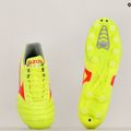 Încălțăminte de fotbal pentru bărbați Mizuno Morelia II Pro MD safety yellow/fiery coral 2/galaxy silver 10