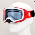 Ochelari de ciclism Fox Racing Airspace Core fluorescent red/smoke 8